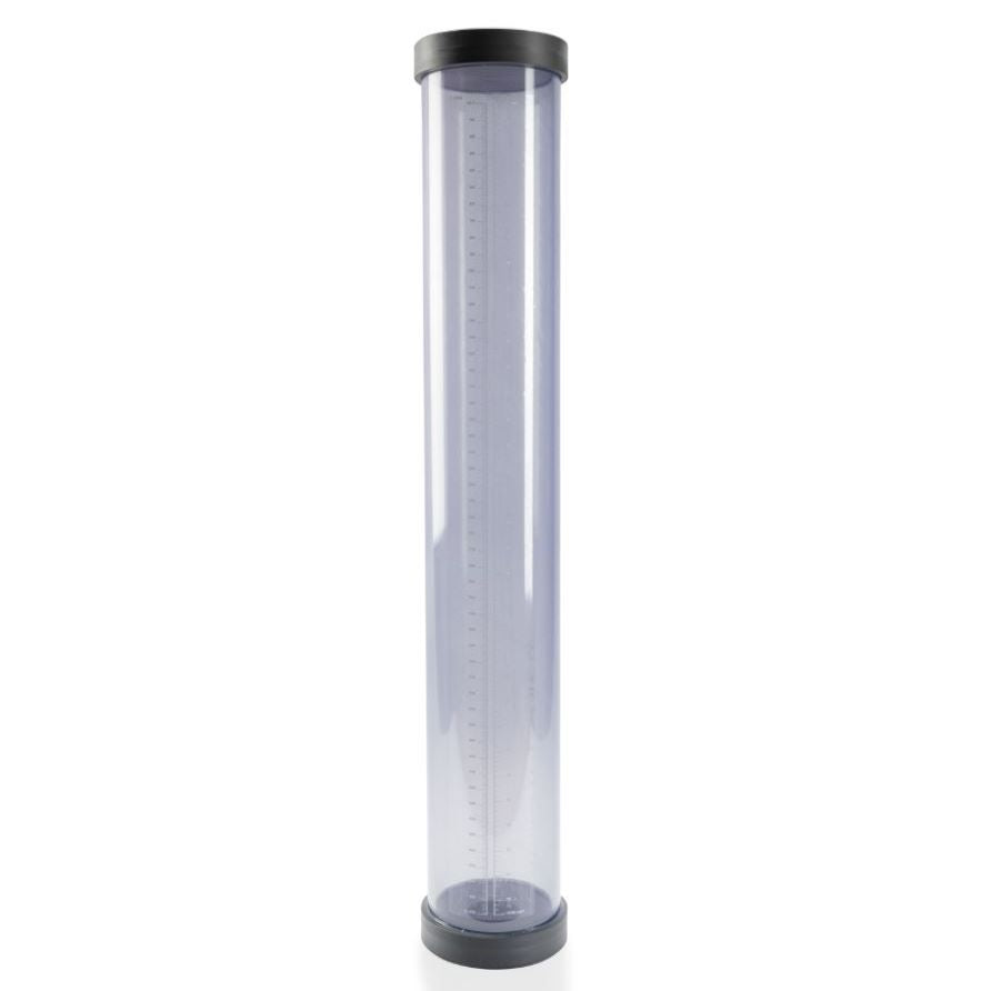 Griffco 5000 mL Calibration Cylinder - PVC - Loose Top - Part #: CC5000L