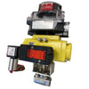 1" Chicago Series 25 Full Port Ball Valve Assembly W/ Fail Close S/R Actuator, Topworx TVF-M2WGPM Limit Switch, & ASCO WT8551A001MS 120V AC Soleniod Valve
