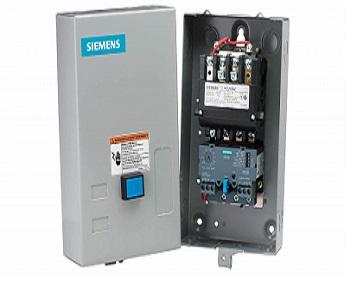 Siemens  - Non-Reversing Motor Starter Size 3 Three Phase Full Voltage Solid-State Overload Relay OLR Amp Range 25-100A 24VAC 50-60Hz Coil Combination Type Indoor General Purpose Use - Part #: 14HUG32BJ