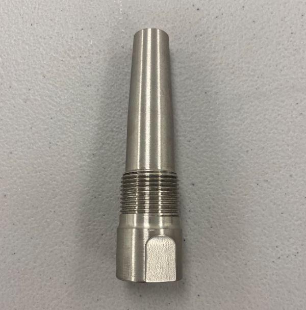 TMS (Temperature Measurement Systems) TITANIUM THERMOWELL LONG 2100 SERIES, GRADE 2 U=2.5" OAL=4.25  - Part #: 2100W025T42A000AME