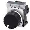 Siemens - 22mm Potentiometer, 10KOhm - Part #: 3SU1250-2PS10-1AA0