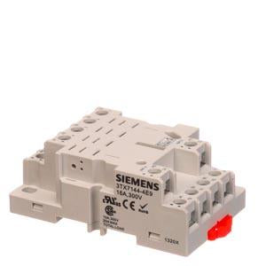 Siemens - 4 Pole Socket Relay Base - Part #: 3TX7144-4E9