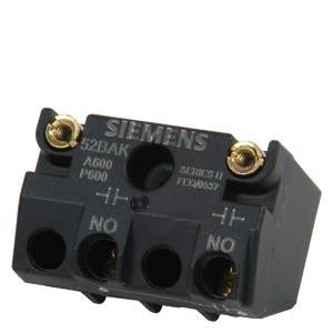 Siemens - 30mm Contact Block, 1NO - Part #: 52BAK
