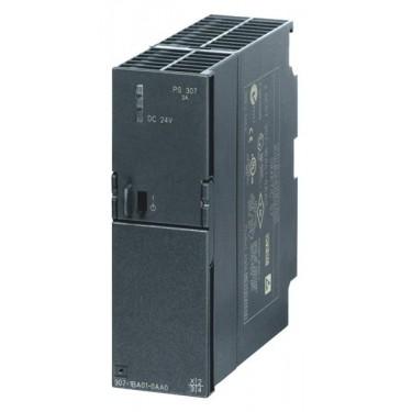 Siemens  - S7-300 Stabilized Power Supply PS307, Input: 120/230 VAC, Output: DC 24 VDC/ 2A - Part #: 6ES7307-1BA01-0AA0