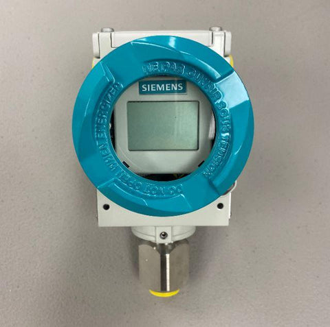 SIEMENS PRESSURE XMITTER 2.32 - 232 PSI RANGE,DISPLAY W/ SS BRACKET  - Part #: 7MF40331DA101NC6ZA