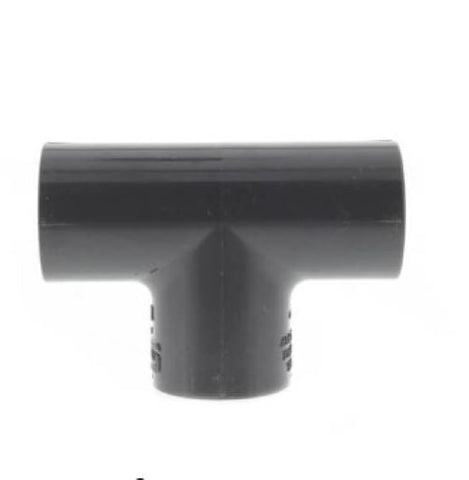 Tee - PVC - 1/2" SCH 80 PVC SW TEE - Part #: 801-005