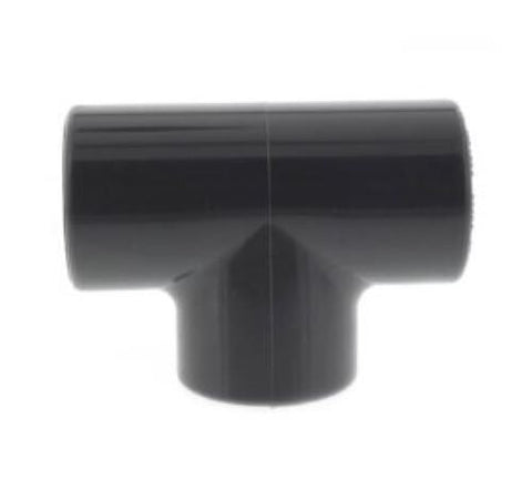 Tee - PVC - TEE,1/2" NPT SCHD 80 PVC - Part #: 805-005