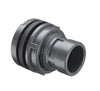 Tank Adapter with FKM Gaskets - PVC - 3/4" PVC BULKHEAD FITTING - Part #: 8170V-007