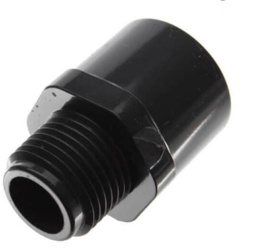 Male Adapter - PVC - 1/2" SCH 80 PVC MALE ADAPTER - Part #: 836-005