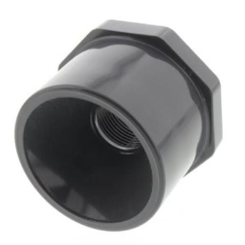 Reducer Bushing Flush Style - PVC - 2" X 3/4" S80 PVC BUSHING - Part #: 838-248