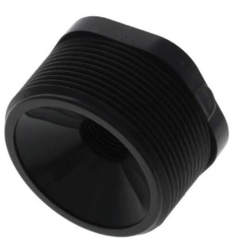 Reducer Bushing Flush Style - PVC - 2" X 1/2" S80 PVC BUSHING - Part #: 839-247