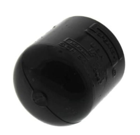 Cap - PVC - 1/2" SCH 80 PVC SW CAP - Part #: 847-005