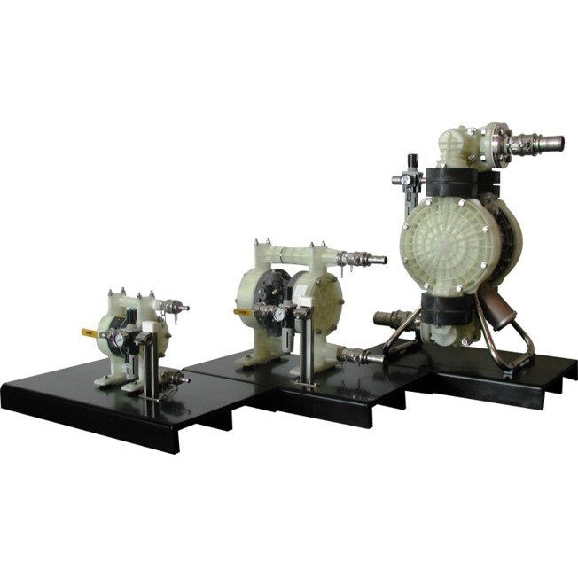 AIR OPERATED DOUBLE DIAPHRAGM TRANSFER PUMPS