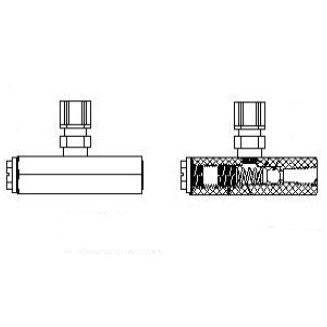 A&F SS 1/4"-NPT Pressure Safety (Relief) Valve (for 1/4" through 5/8" Piston Heads) – Part #: 18