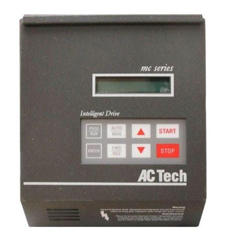 AC Tech - MC3000 Series Drive: 3 HP (2.2 kW), 480V 3Ø input in NEMA 1 encl. - Part #: M3430B