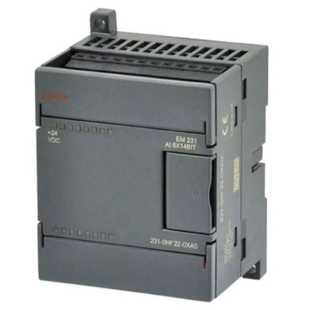 Siemens  - S7-200 Analog Input EM 231, for S7-22X CPU Only, 8 AI, 0-10VDC, Max 2AE 0-20MA 12/11 Bit Converter  - Part #: 6ES7231-0HF22-0XA0