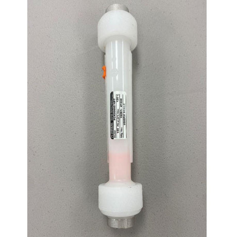 CHEMLINE ROTAMETER, KYNAR BODY TEFLON FLOAT .26 - 2.64 GPM - Part #: FCK00602-T