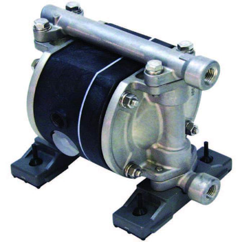 Iwaki - 1/4" - Air Operated Pump Double Diaphragm Pump with Poly / Teflon Construction- Part #: TC-X050PT-NPT