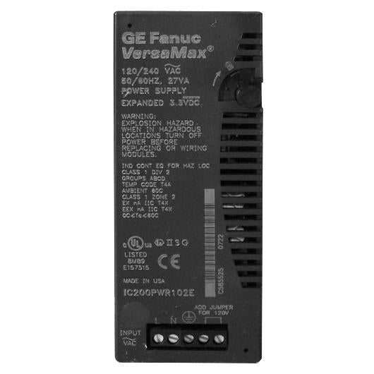GE - Versamax Power Supply Card - Part #: IC200PWR102