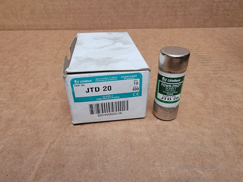 Littelfuse - 20Amp UL Class J Time Delay Fuse  - Part #: JTD-20