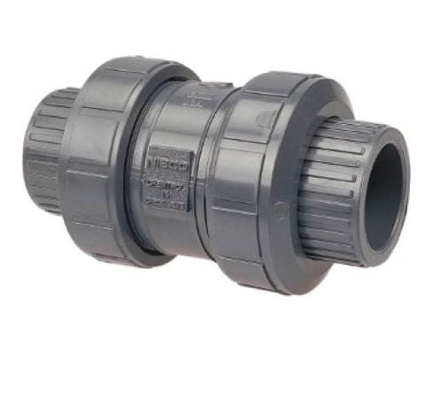 Check Valve - PVC - BALL VALVE, 1/2", PVC, VITON - Part #: MA909U6