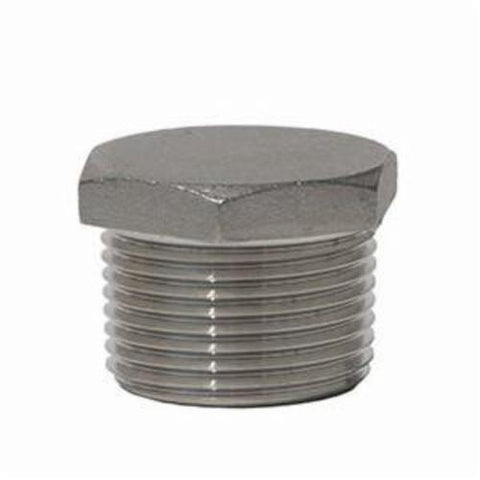 HEX HEAD PLUG - 1/2" - 316 SS - MNPT - 150 lb