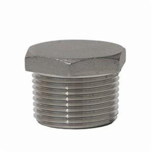 HEX HEAD PLUG - 1-1/2" - 304 SS - MNPT - 150 lb