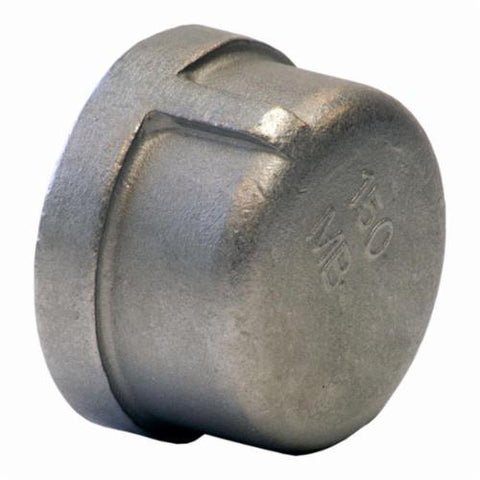 CAP - 3/8" - 316 SS - FNPT - 150 lb