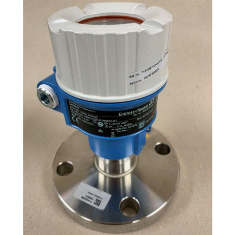 ENDRESS+HAUSER  LEVEL TRANSMITTER - 2” 316SS 150# RF PROCESS CONNECTION - 4-20mA W/ HART, DISPLAY,316 SS DIAPHRAGM, SILICONE FILL - SPAN 80-1600 IN/H2O - Part #: PMP51-FD21JD1MGEAFJA1