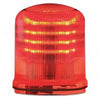 Federal Signal - Streamline Red LED 120V Lens (No Base), Multifunctional: Steady, Flashing, and Rotating  - Part #: SLM100R