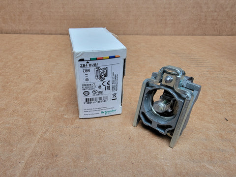 Schneider Electric - 22MM White LED Light Module with Body Fixing Collar, 24V - Part #: ZB4BVB1