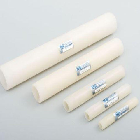 Koflo Series Schedule-80 Kynar (PVDF) Static Mixer, MPT Connections (3/8" x 4") - 6 Element - Part#: 3/8-80-10-6H-2