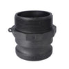 1-1/4" Male CAM by Male Thread - Type F - POLY PRO - Part #: F125-PP