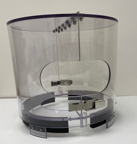 SS Lower Unit Auger-Hopper Assembly Safety / Dust Cover Wind Guard - Part #: 90GPMGUARD